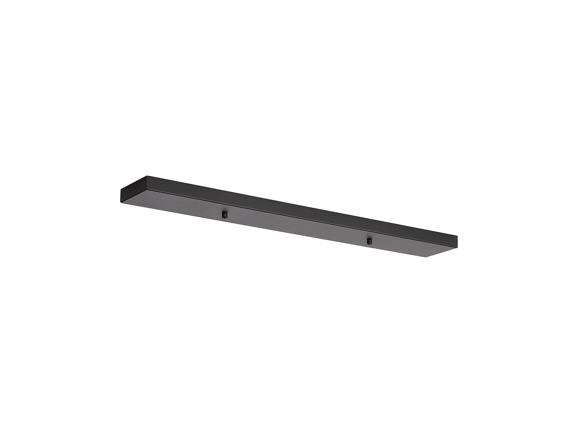 D0832BL/NH  Hayes No Hole 700 x 100mm Linear Ceiling Plate Satin Black